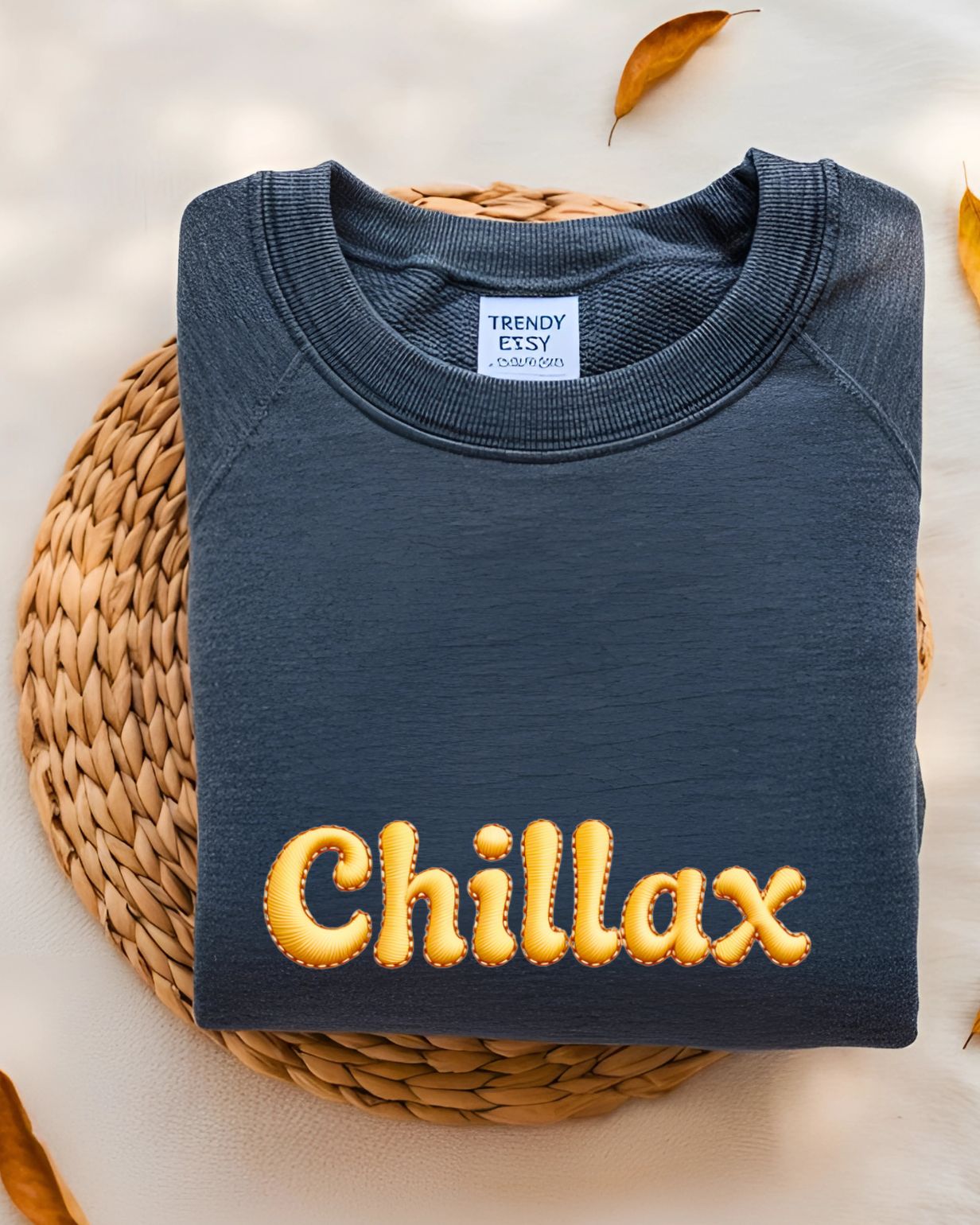 Unisex Chillax embroidered meme sweatshirt