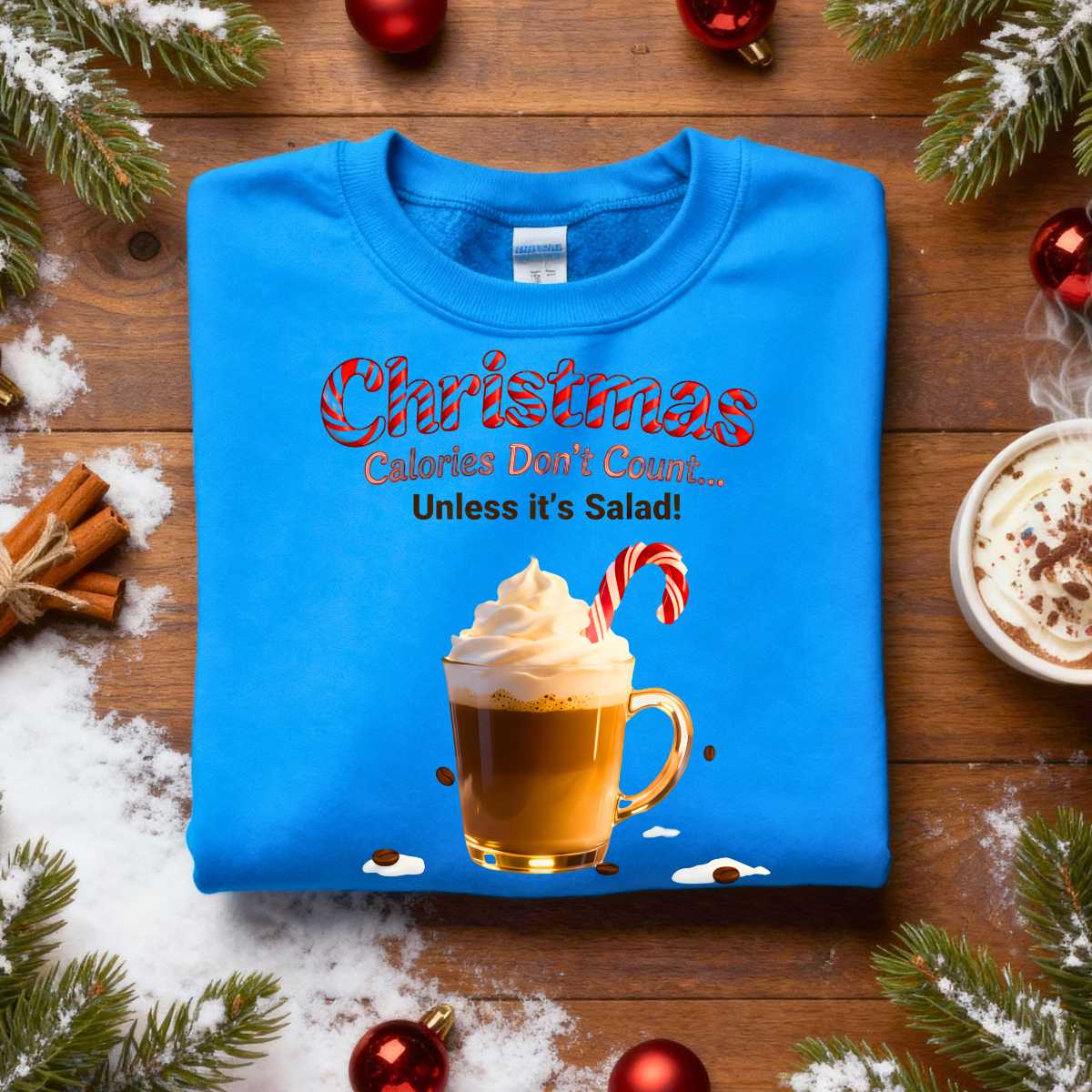 Coffee Christmas Sweatshirt  Funny Holiday Meme for Coffee Lovers – Memez.Store