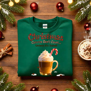 Coffee Christmas Sweatshirt  Funny Holiday Meme for Coffee Lovers – Memez.Store