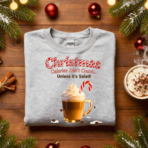 Coffee Christmas Sweatshirt  Funny Holiday Meme for Coffee Lovers – Memez.Store