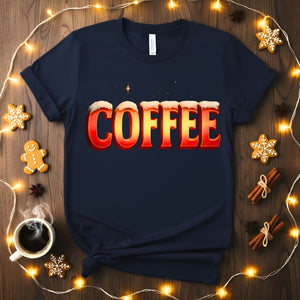 Collection of various funny coffee themed t-shirts