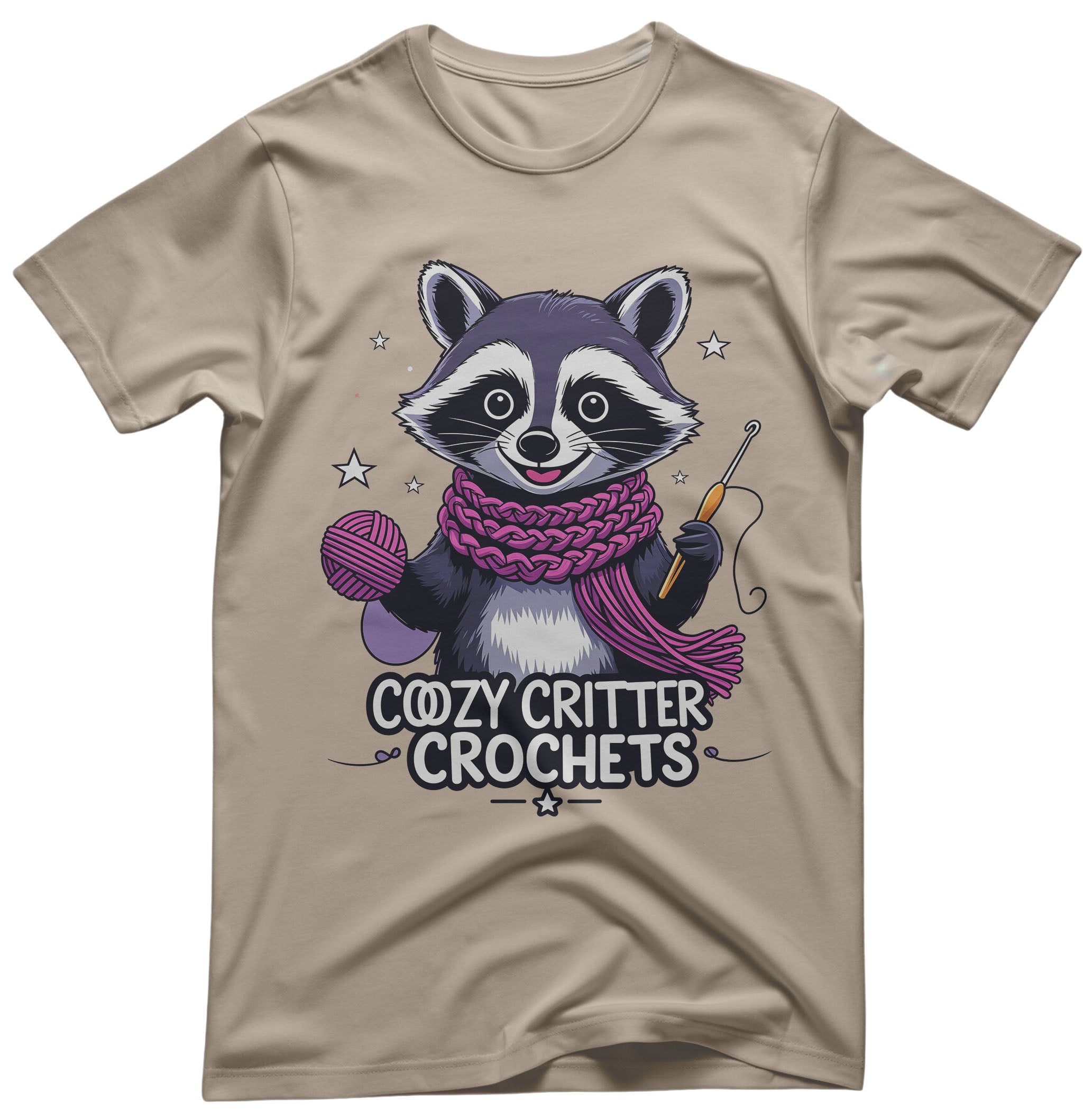 ozy Critter Crochet Funny Meme Tee - Unisex Craft Humor | Memez Store"
