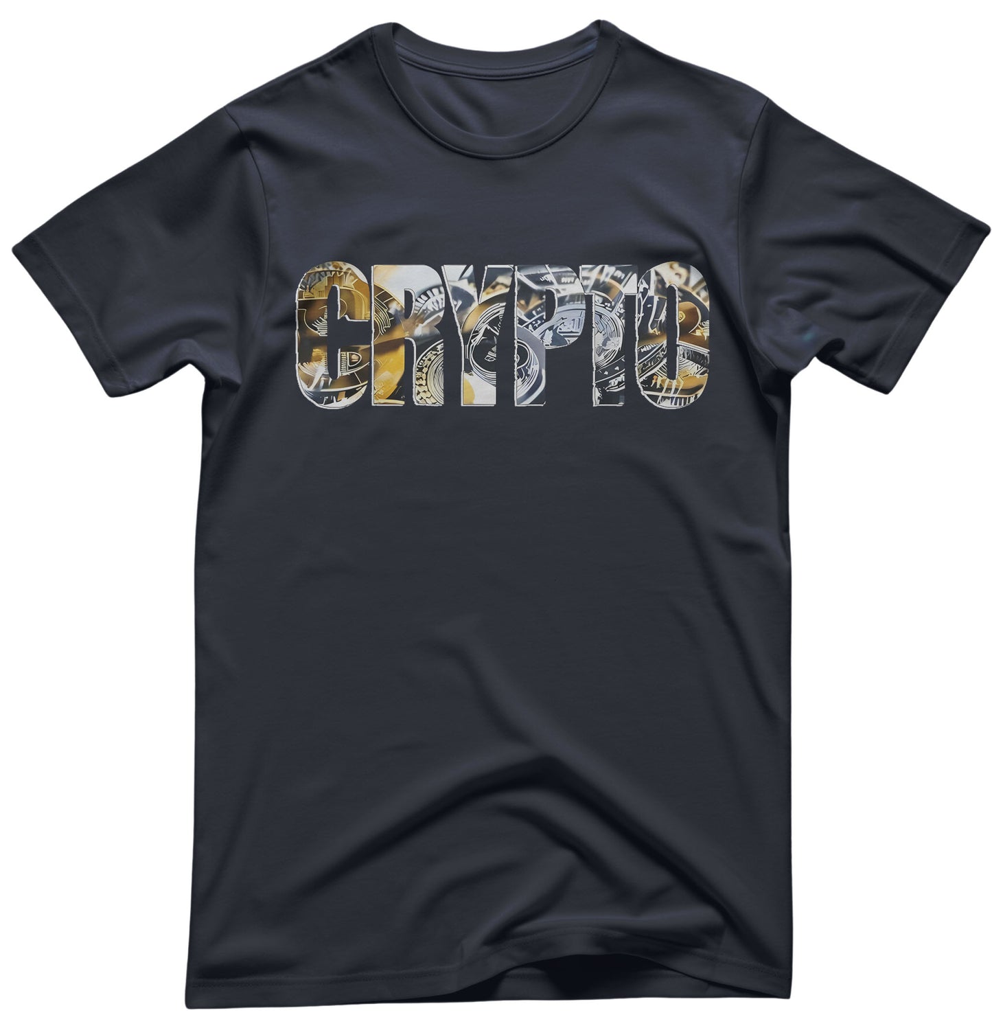 Bitcoin slogan graphic tee - stylish crypto streetwear