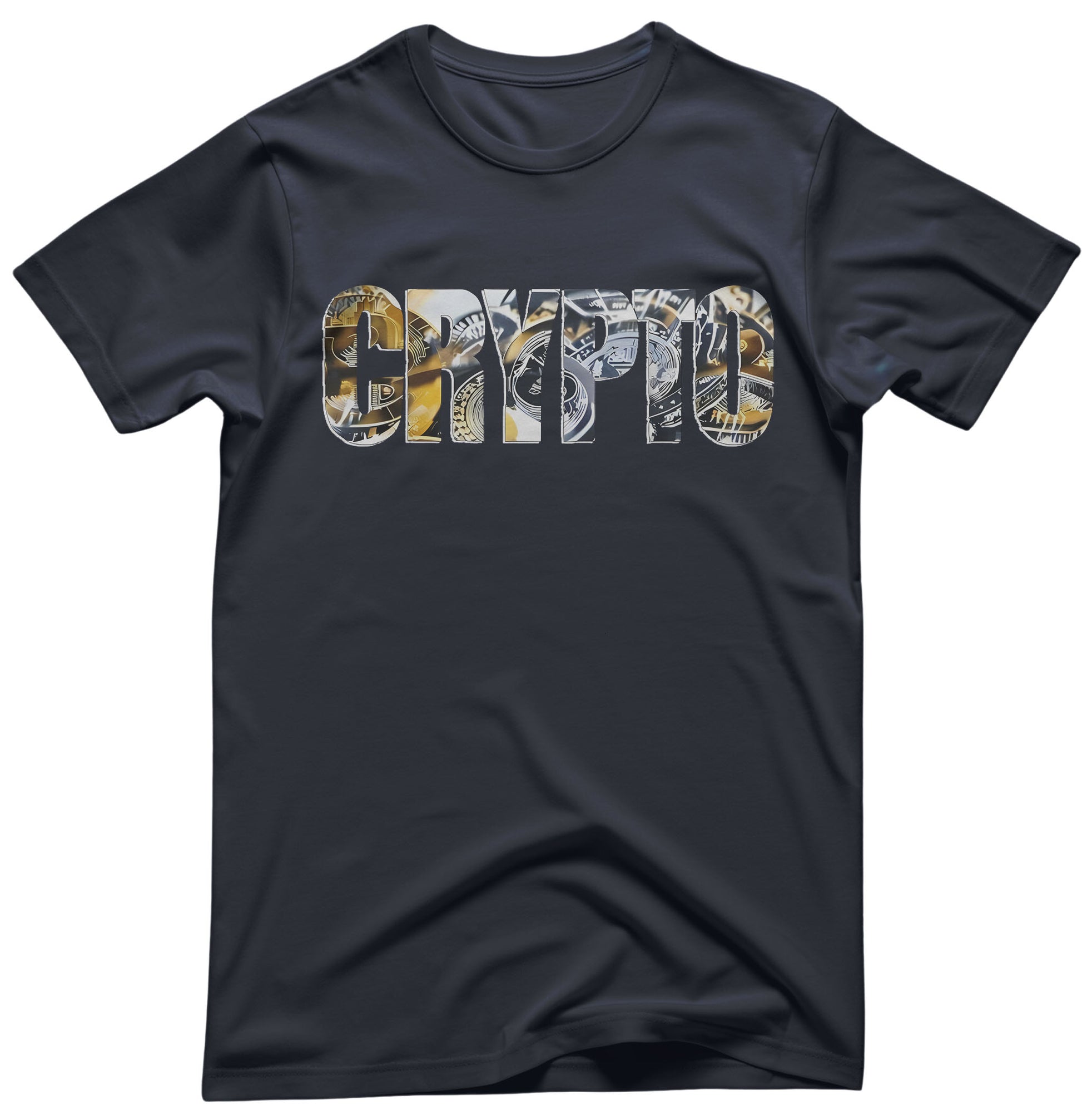Bitcoin slogan graphic tee - stylish crypto streetwear