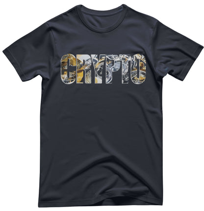 Bitcoin slogan graphic tee - stylish crypto streetwear