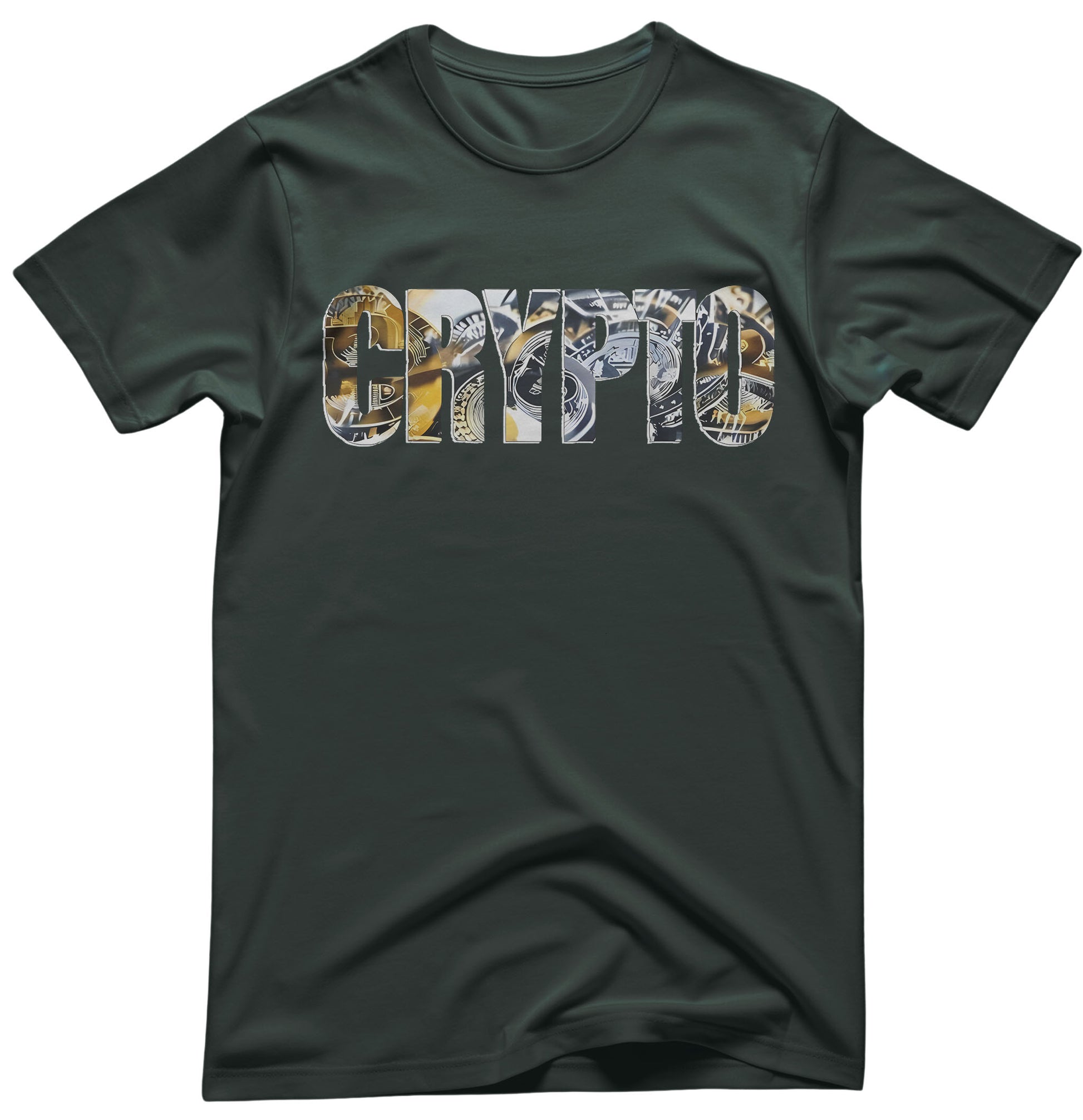 Bitcoin slogan graphic tee - stylish crypto streetwear