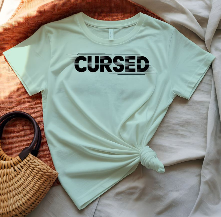 Cursed Typography Meme Graphic T-Shirt by Memez Store