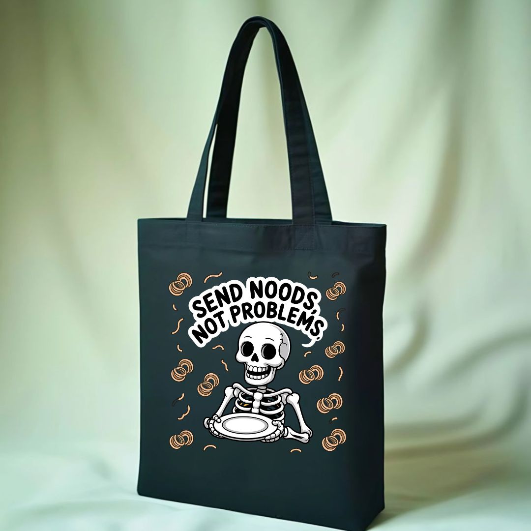Dark Humor Funny Ironic Tote Bag