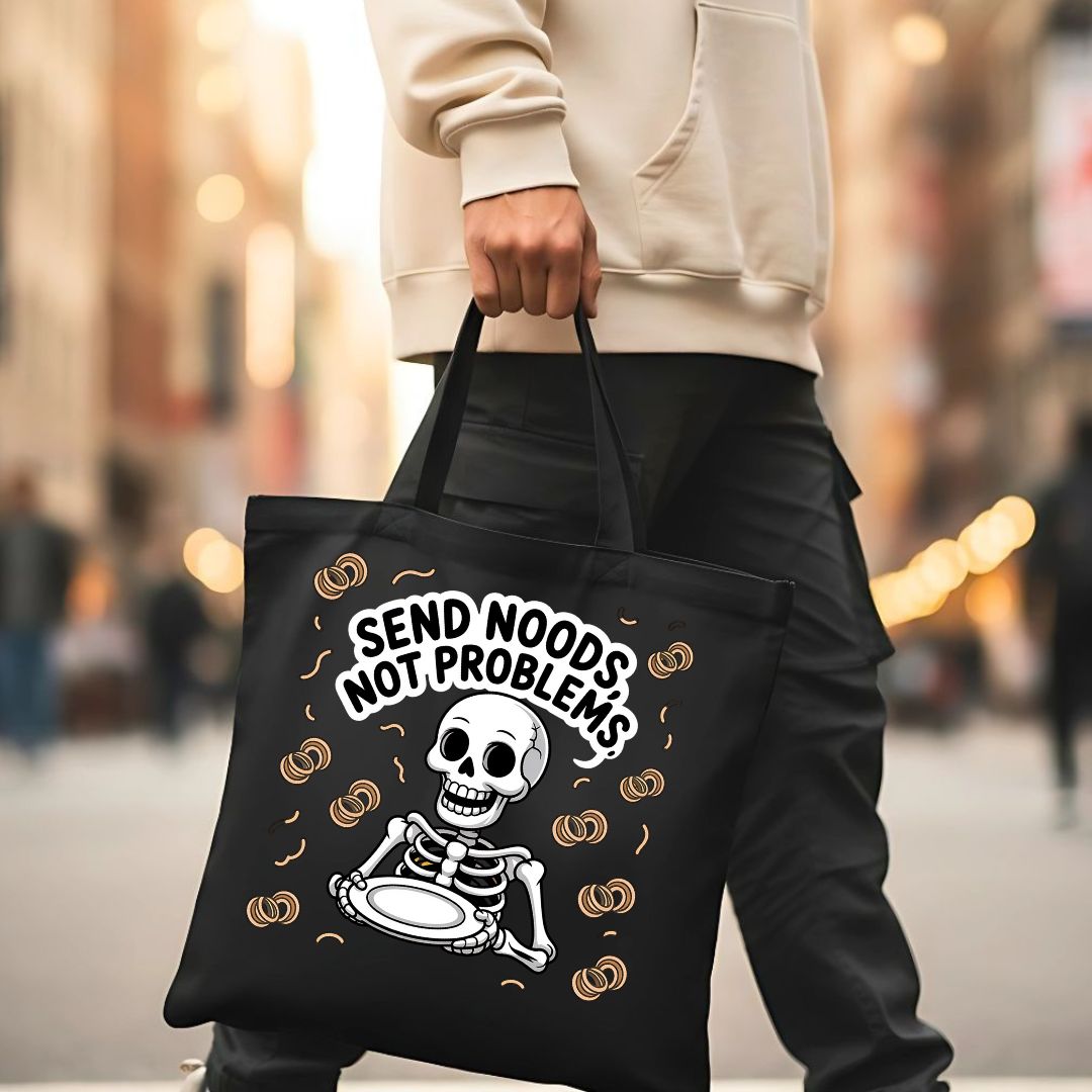 Dark Humor Funny Ironic Tote Bag