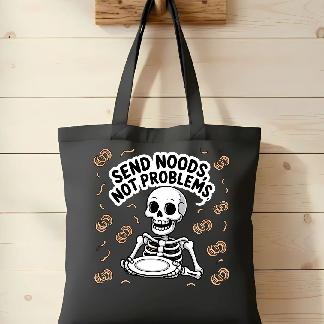 Dark Humor Funny Ironic Tote Bag