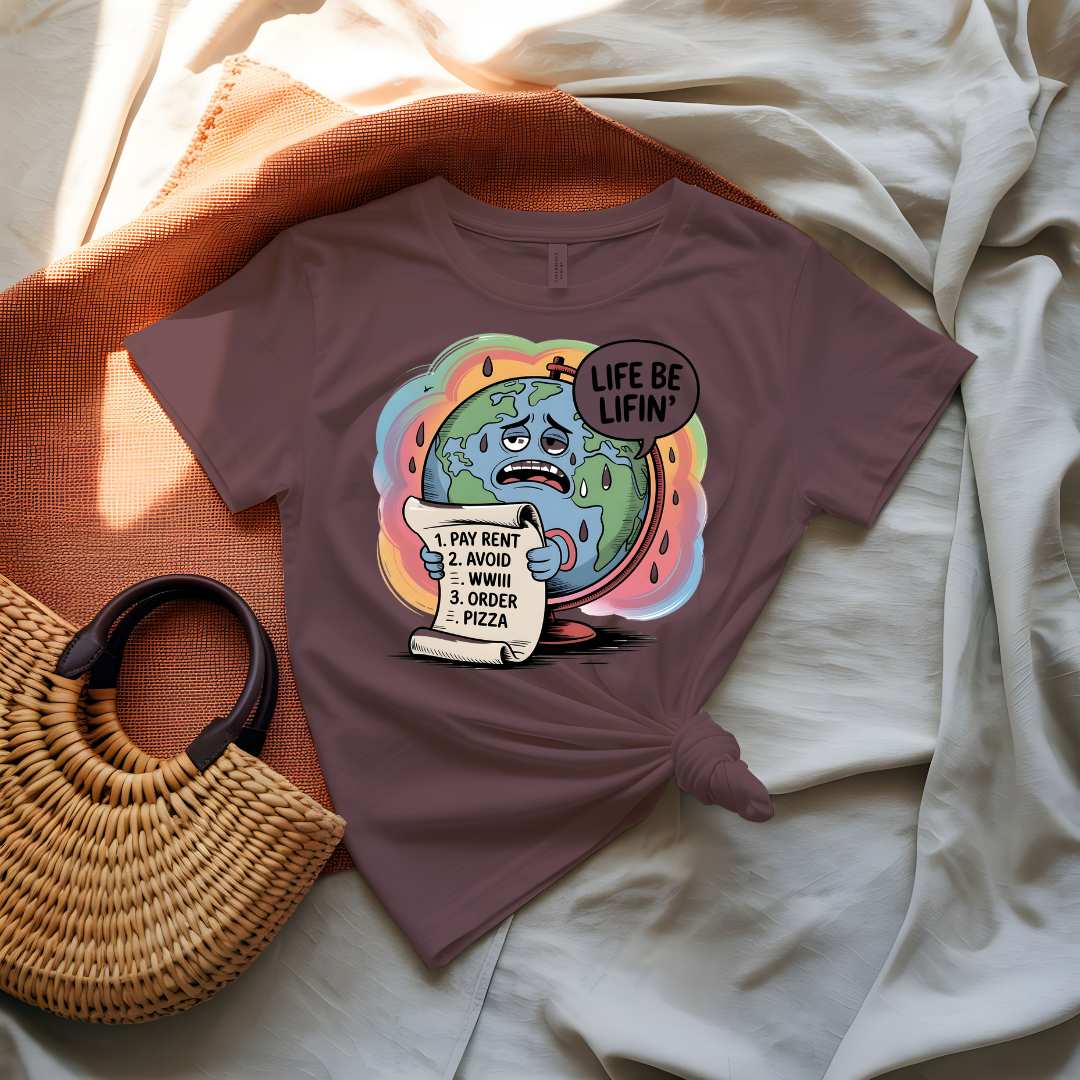 Eco Meme Graphic on Organic Cotton T-Shirt