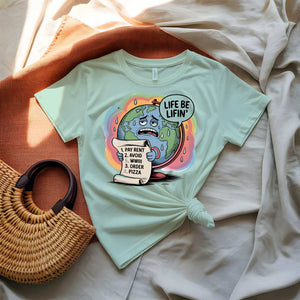 Eco Meme Graphic on Organic Cotton T-Shirt