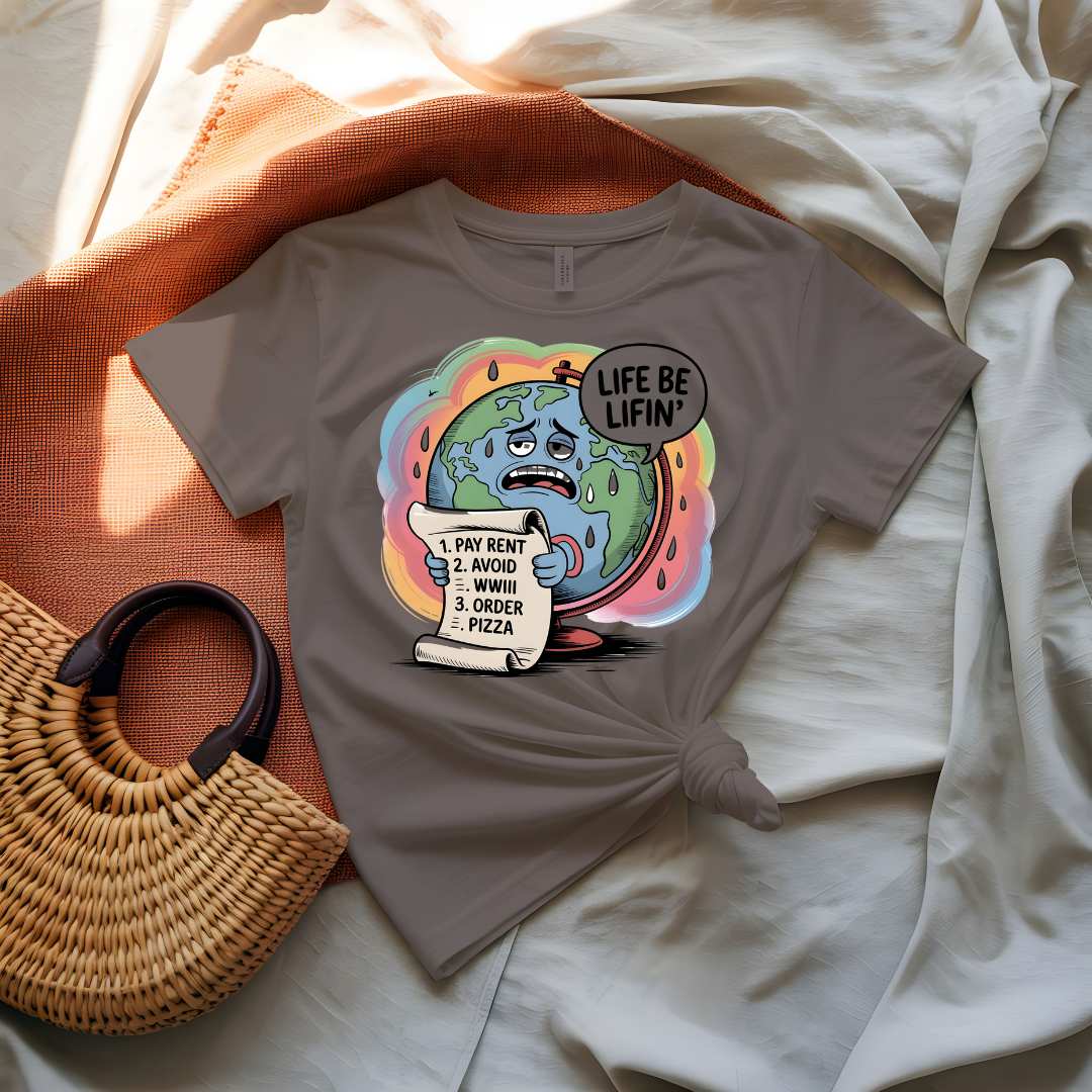 Eco Meme Graphic on Organic Cotton T-Shirt