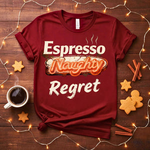 Espresso Regret funny coffee consequences t-shirt