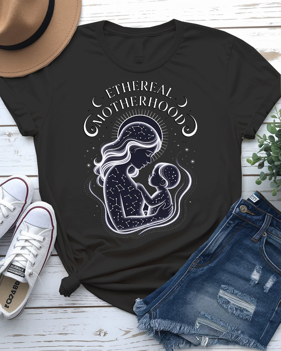 Ethereal Motherhood Tee – Soft & Soulful Gift by Memez Store