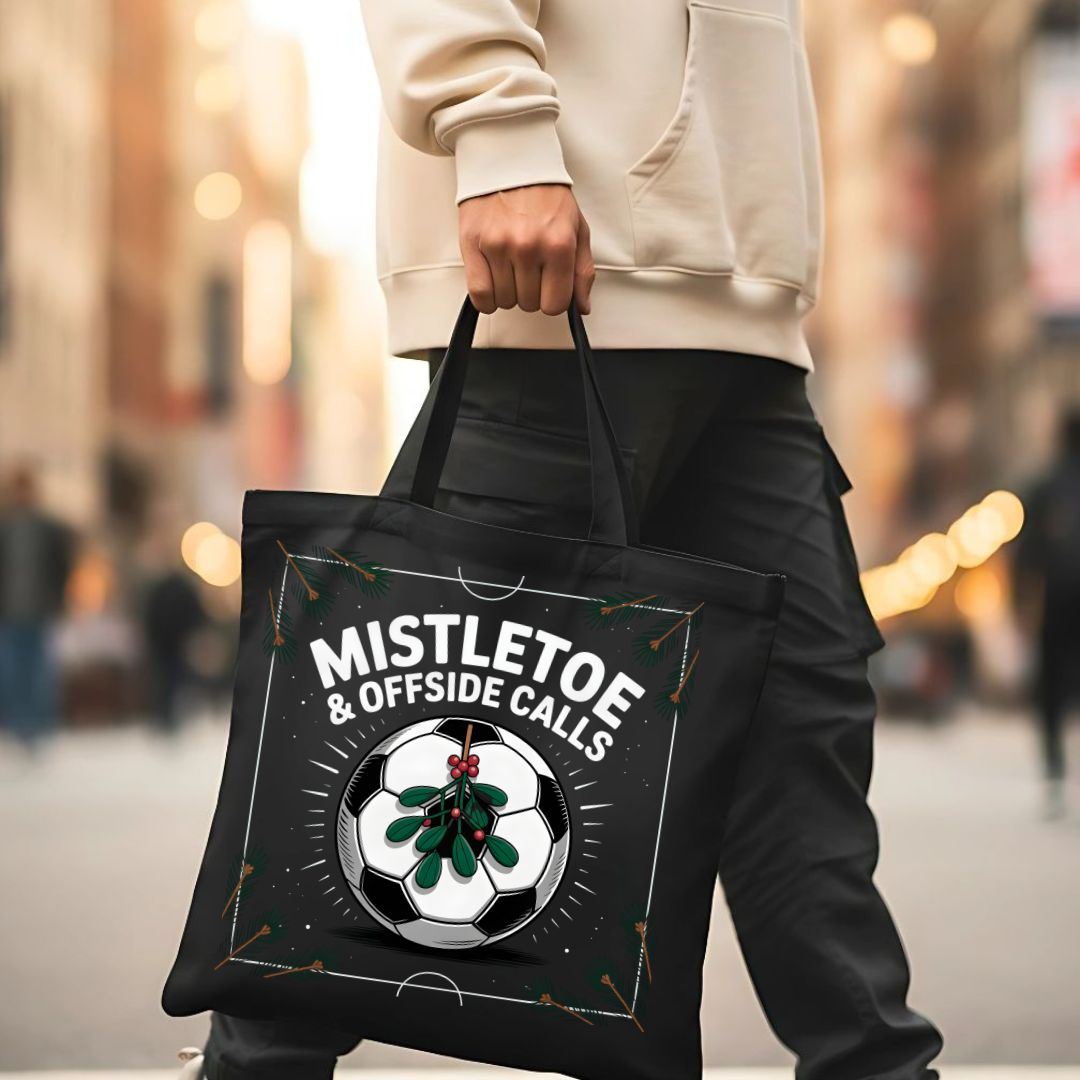 Football Themed Sports Tote Bag