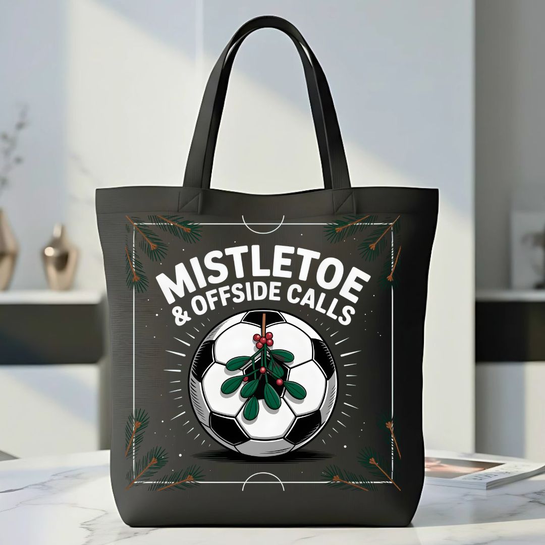 Football Themed Sports Tote Bag