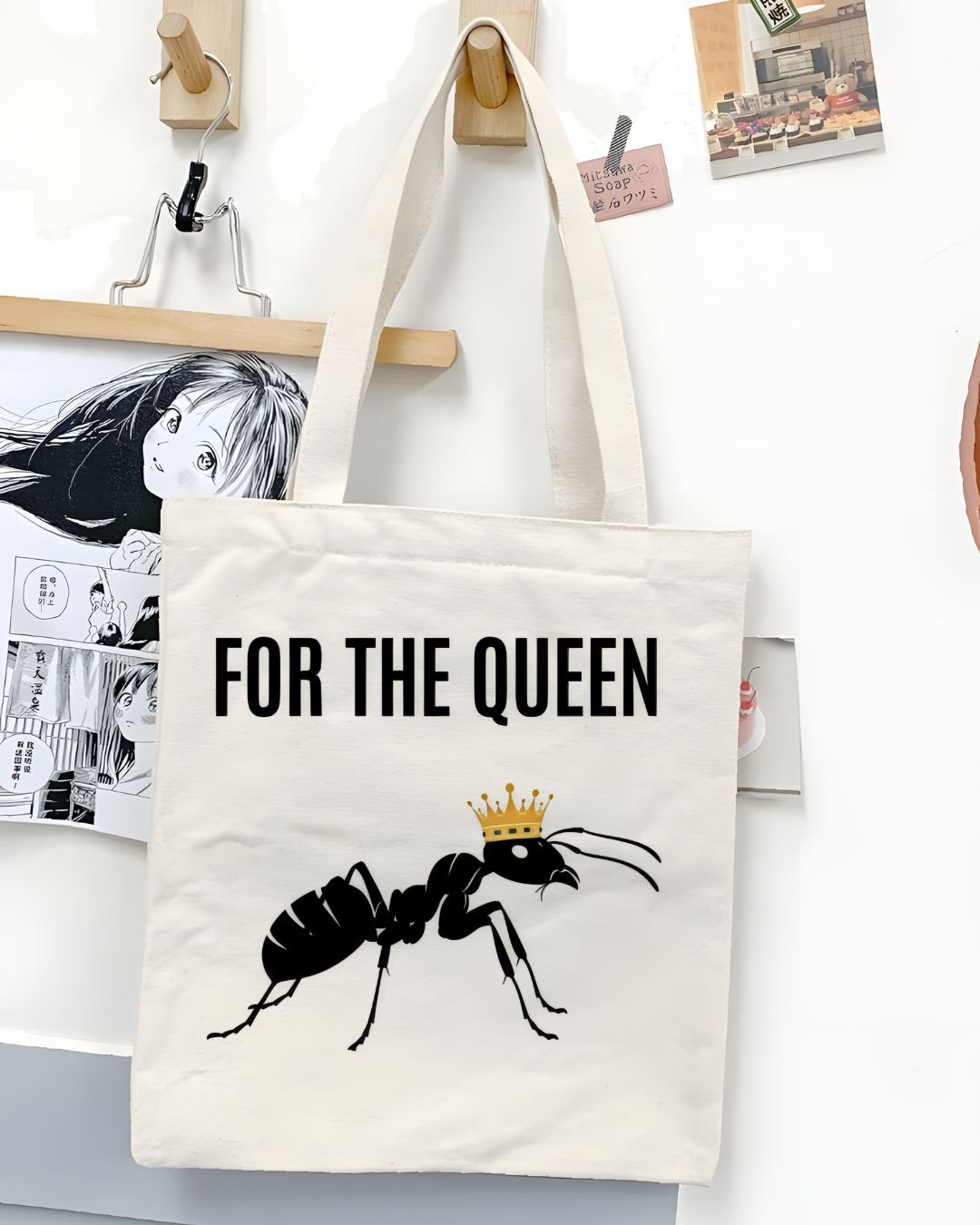 For The Queen Funny Sarcastic Tote Bag