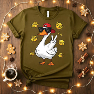 Funny Animal Meme T-Shirt with Cat Joke