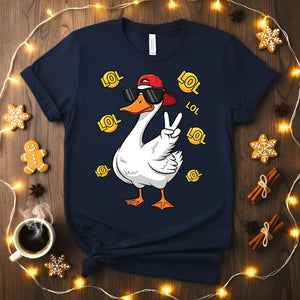 Funny Animal Meme T-Shirt with Cat Joke