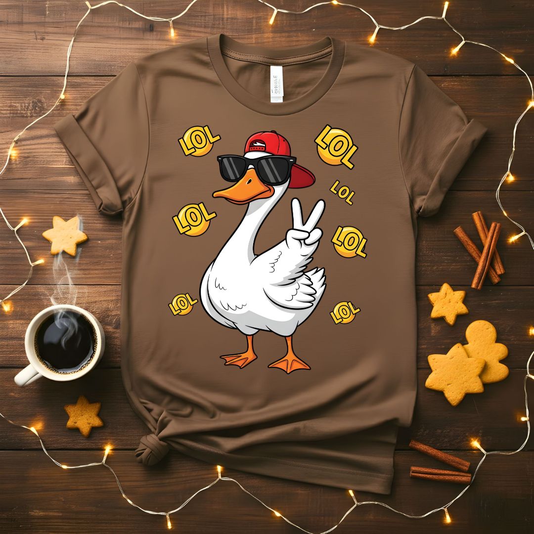 Funny Animal Meme T-Shirt with Cat Joke