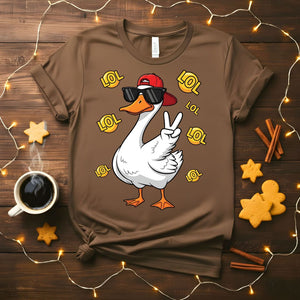 Funny Animal Meme T-Shirt with Cat Joke