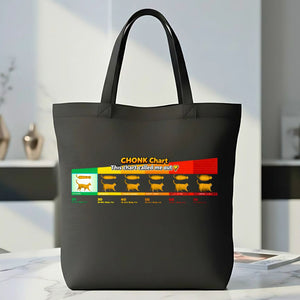 Funny Cat Life Cycle Tote Bag - Sleep Eat Cuddle Design