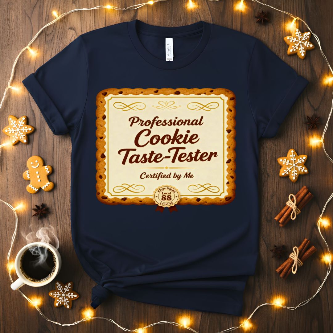 Funny Cookie Taste Tester Meme T-Shirt