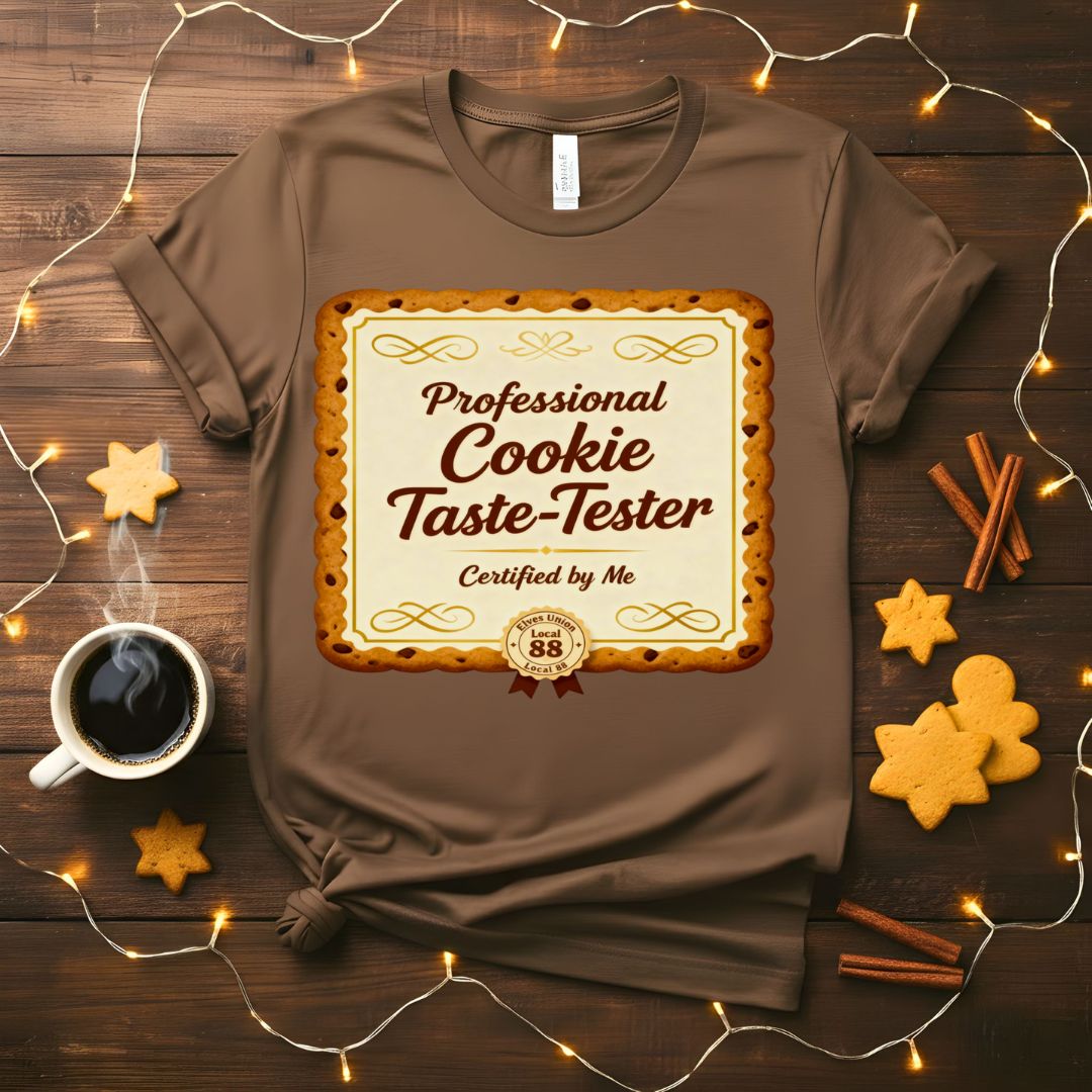 Funny Cookie Taste Tester Meme T-Shirt