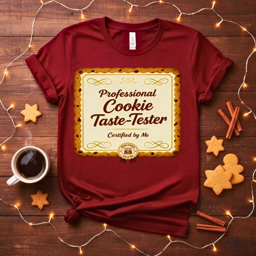 Funny Cookie Taste Tester Meme T-Shirt