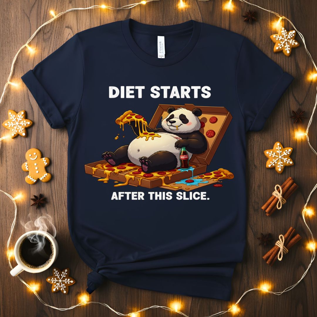 Funny Diet Starts Tomorrow T-Shirt for food lovers