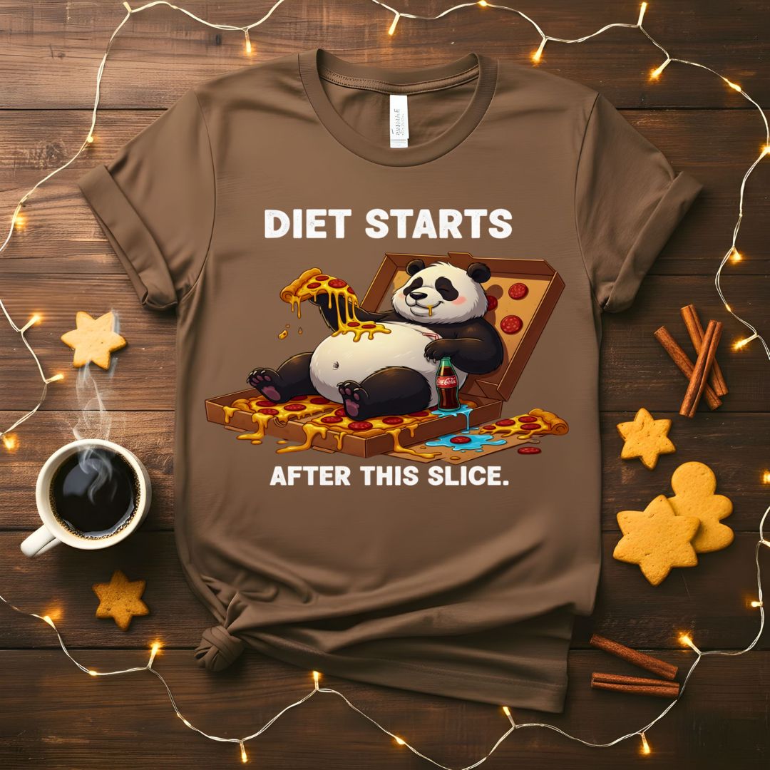 Funny Diet Starts Tomorrow T-Shirt for food lovers
