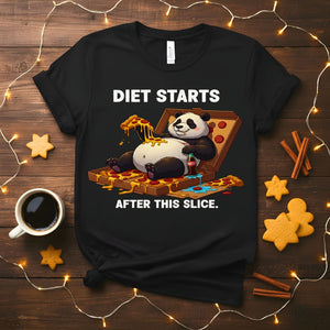 Funny Diet Starts Tomorrow T-Shirt for food lovers