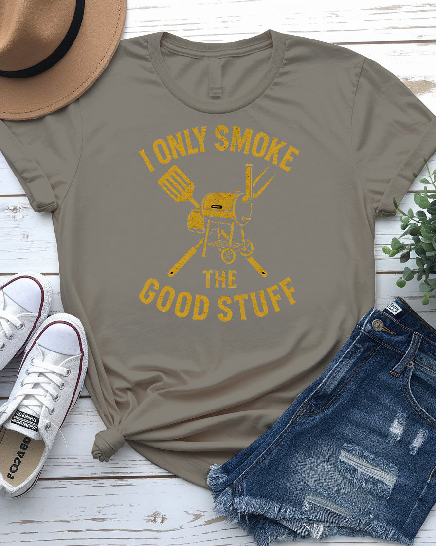 Funny Good Stuff Bar B Q Unisex Tee – Dad BBQ Gift Shirt by Memez Store