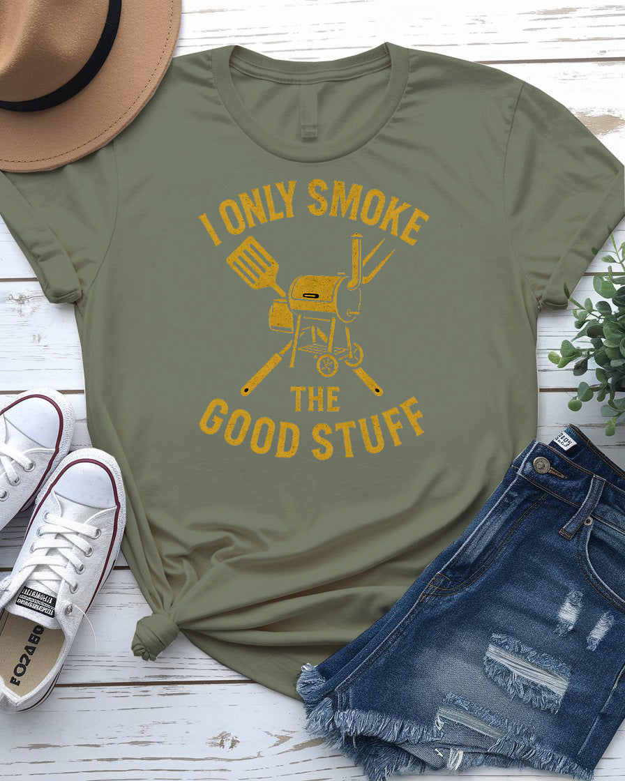 Funny Good Stuff Bar B Q Unisex Tee – Dad BBQ Gift Shirt by Memez Store
