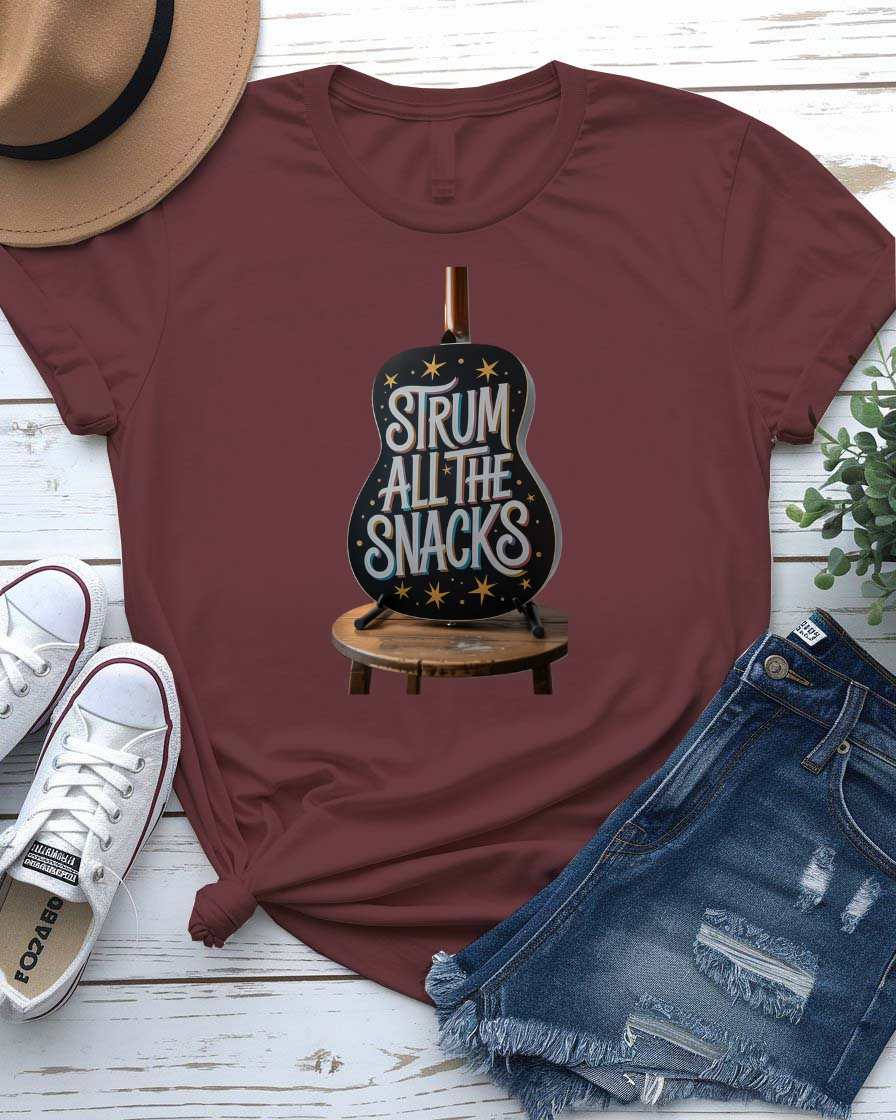 Funny Guitar Pun Graphic T-Shirt by Memez Store