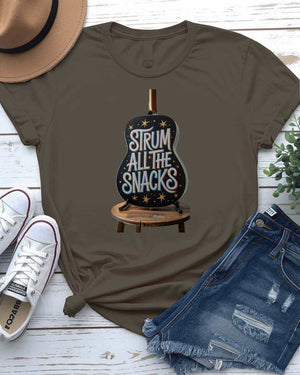 Funny Guitar Pun Graphic T-Shirt by Memez Store