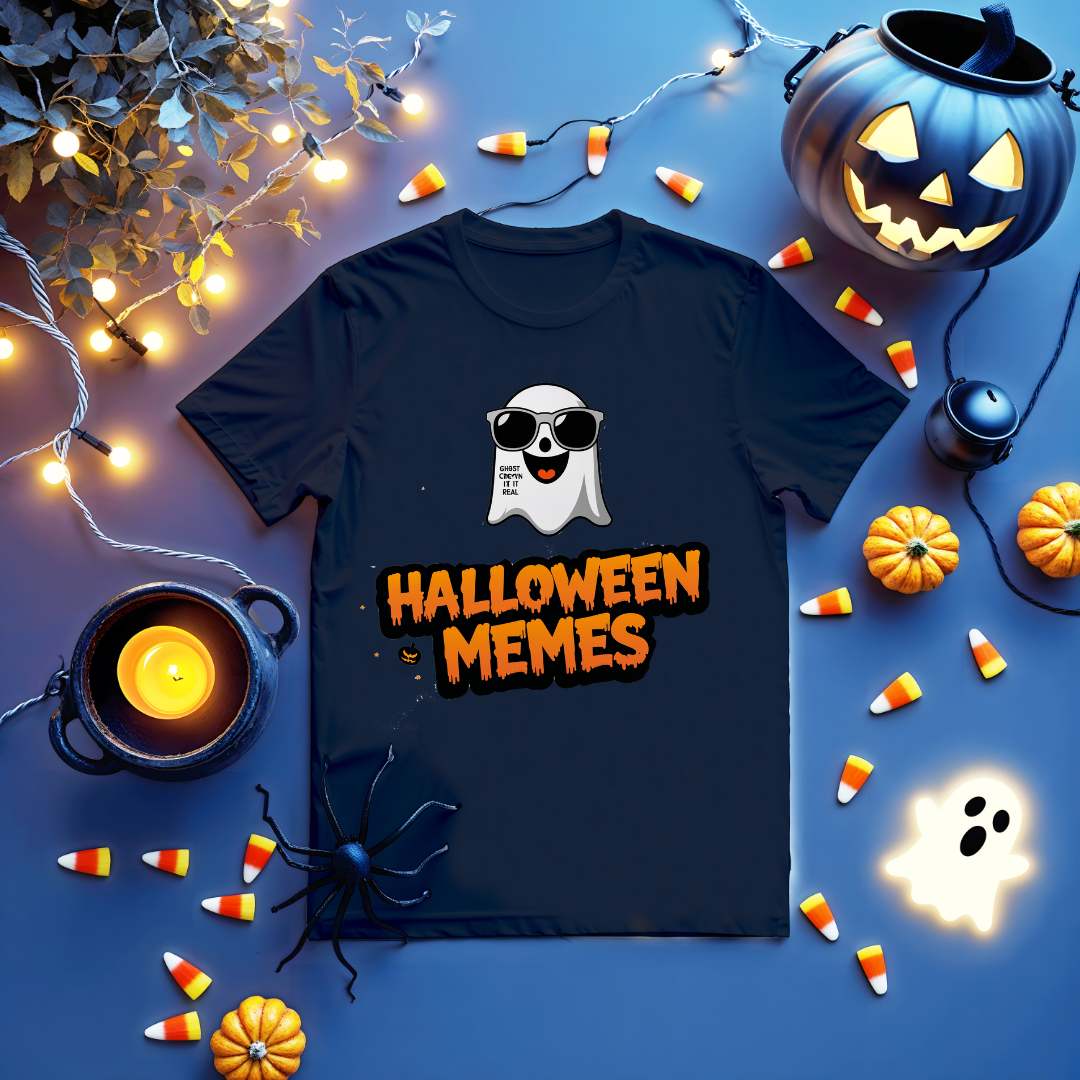 Humorous spooky shirt for Halloween by Memez Store