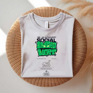 Funny Introvert Meme T-shirt for anti-social people