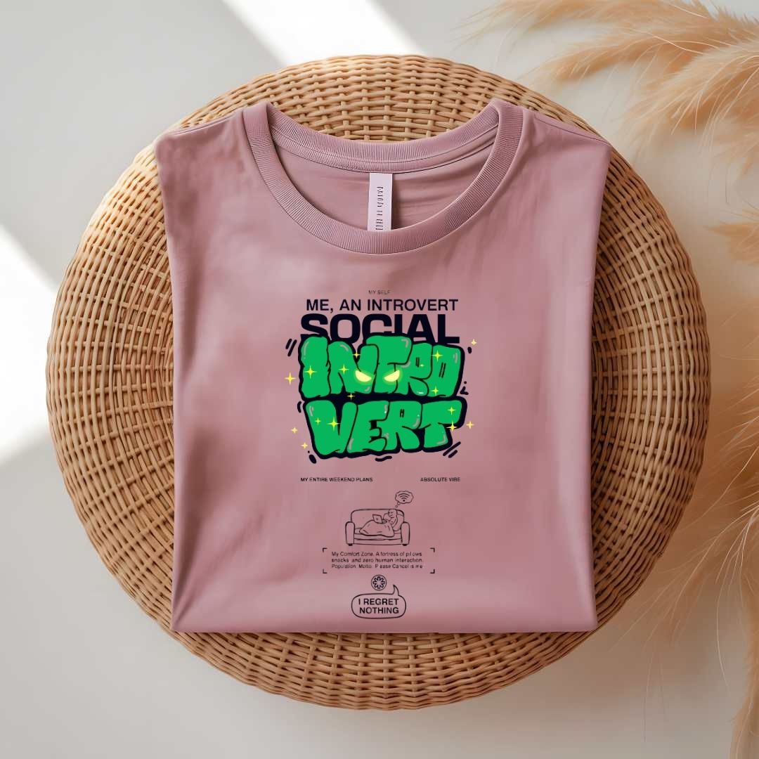 Funny Introvert Meme T-shirt for anti-social people