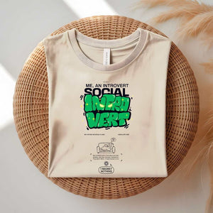 Funny Introvert Meme T-shirt for anti-social people