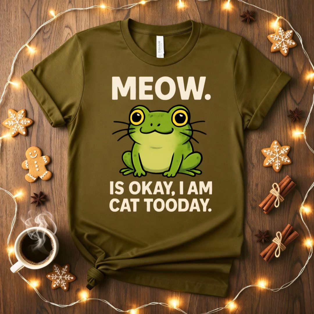 Funny Meow Cat Meme T-Shirt with sassy quote