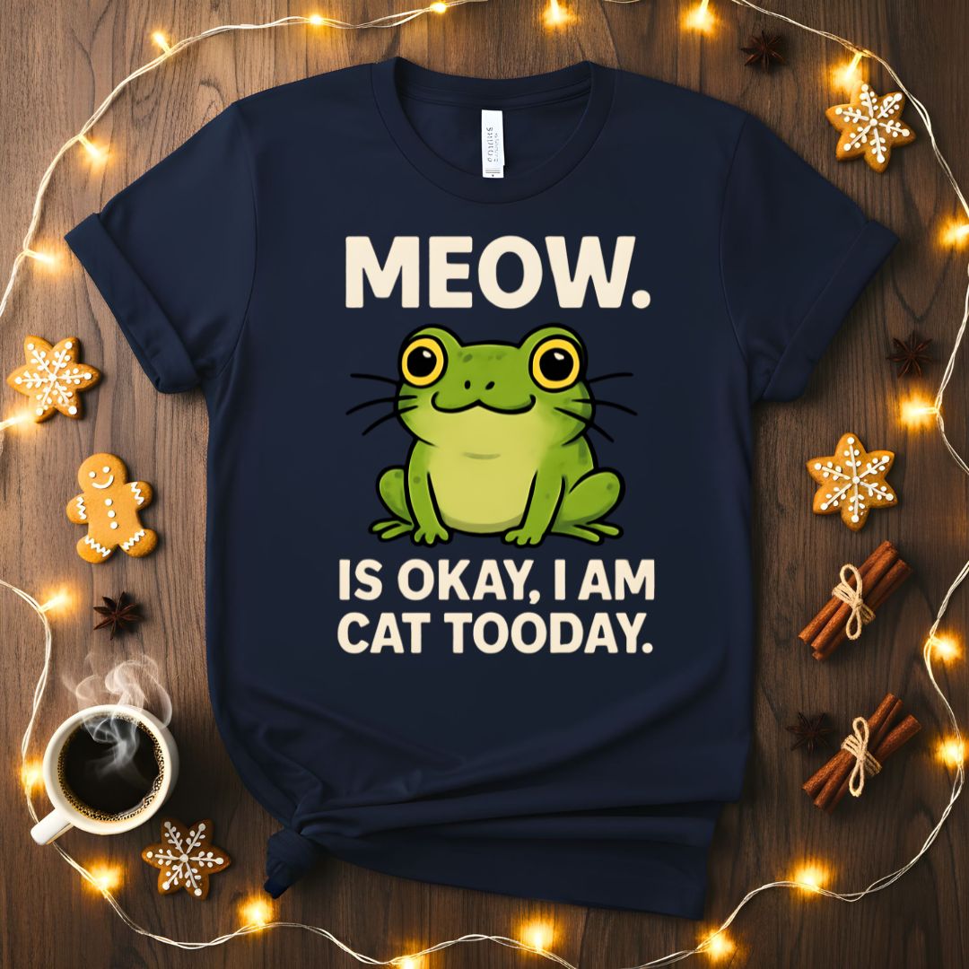 Funny Meow Cat Meme T-Shirt with sassy quote