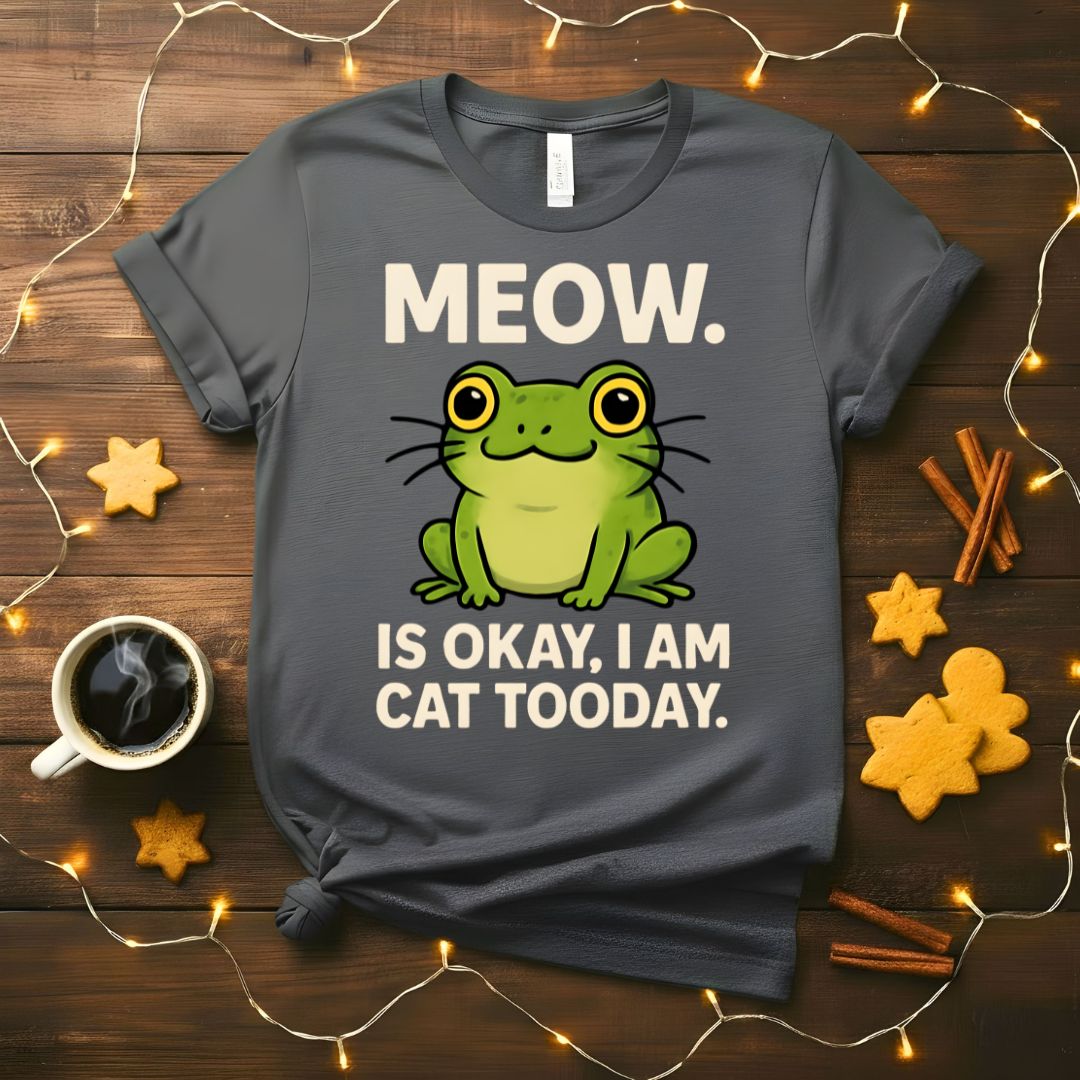 Funny Meow Cat Meme T-Shirt with sassy quote