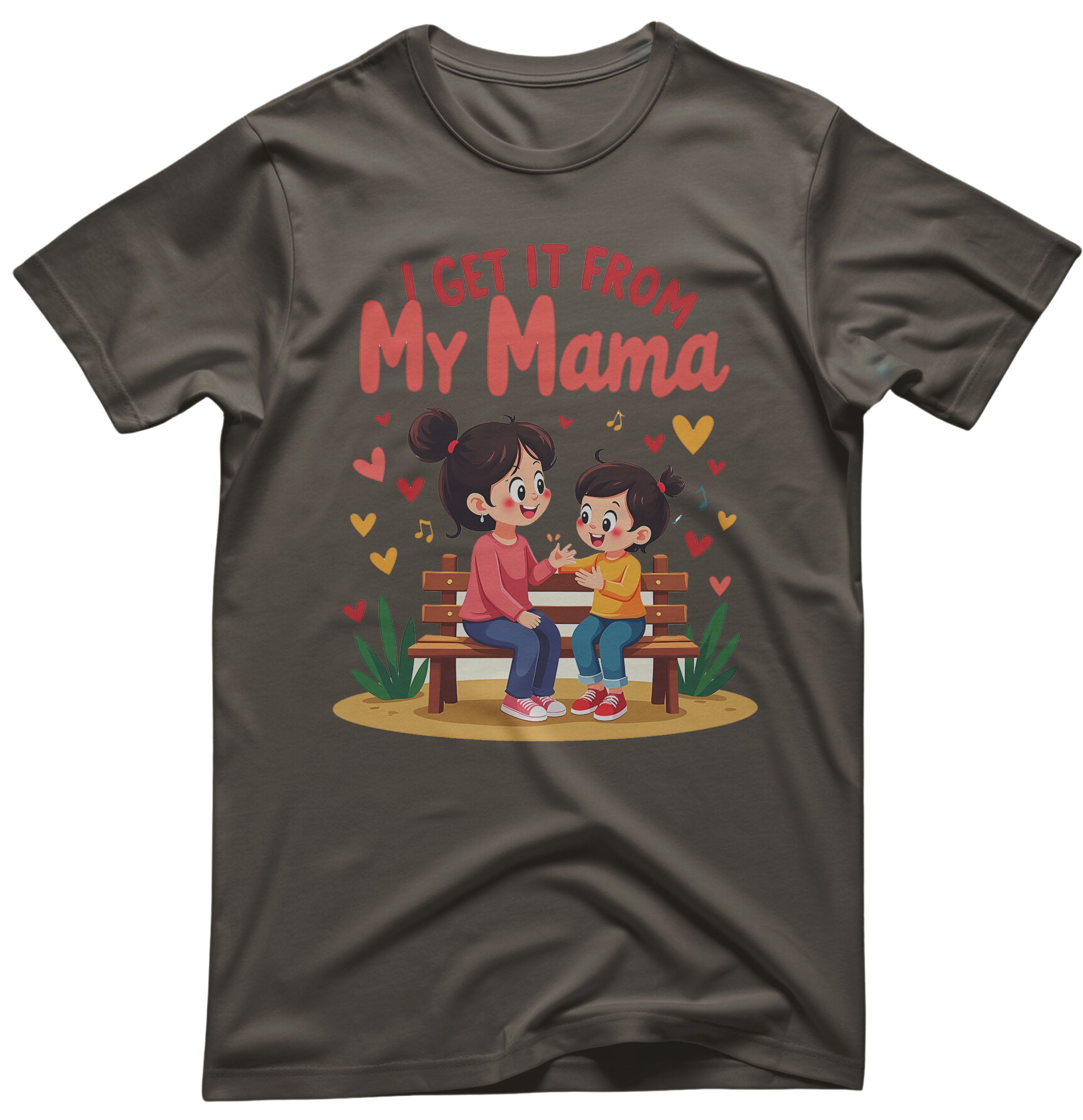 Soft cotton tee for funny moms – eco-friendly and gift-ready