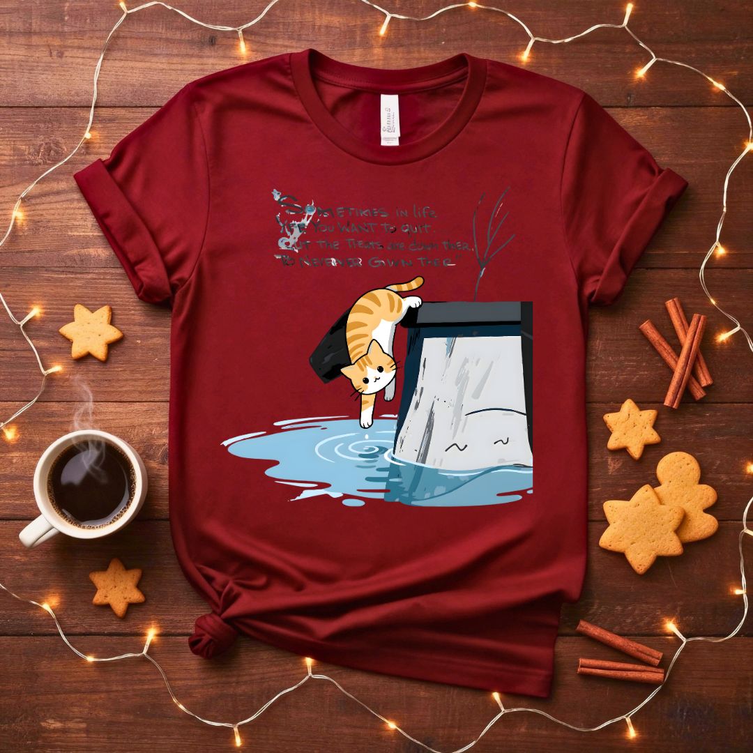 Funny Motivational Cat Meme You Got This T-Shirt