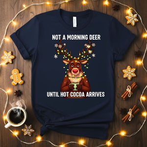 Funny Not a Morning Deer Pun T-Shirt