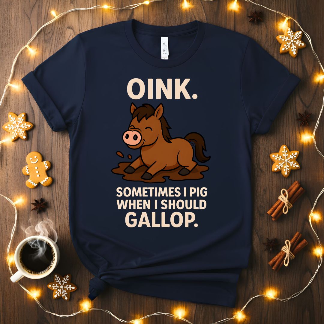 Funny Oink Pig Meme T-Shirt