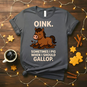 Funny Oink Pig Meme T-Shirt