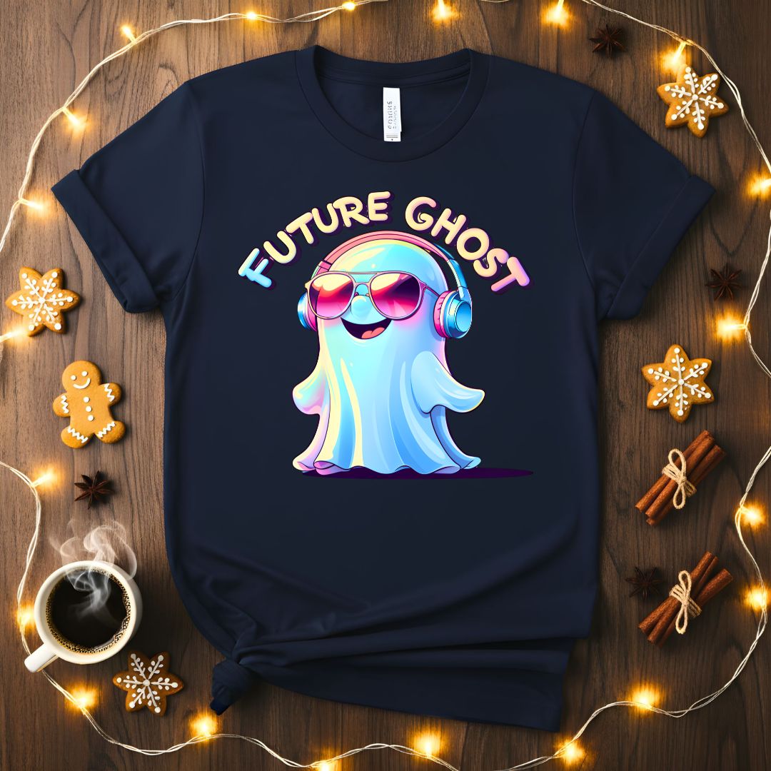 Future Ghost Meme Funny T-Shirt with workplace humor text